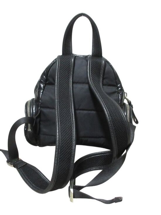 Moncler Florine Zaino Quilted Mini Backpack Black main image 14